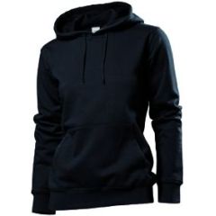 Stedman Hooded Sweatshirt Women, schwarz, Grösse XL