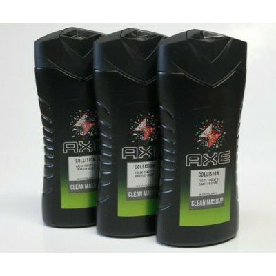 Axe Duschgel Fur Manner Collision 3 X 250 Ml Fresh Forest