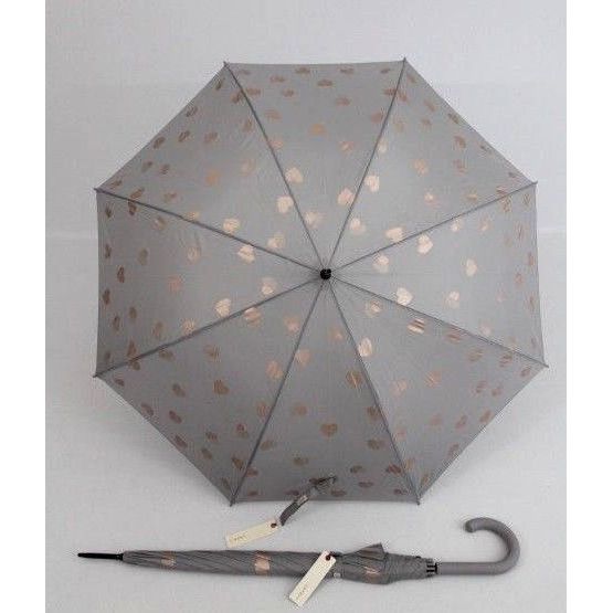 ESPRIT Regenschirm mit Logo aus Glanzsteinen