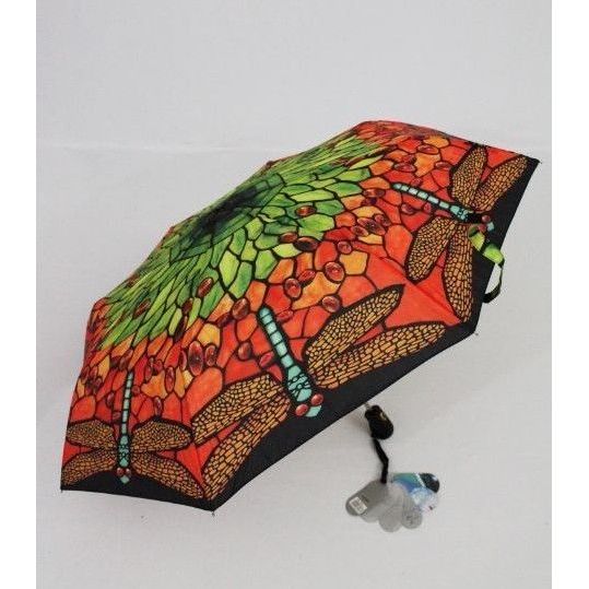 Regenschirm Automatik Taschenschirm Damen Libelle 03  Susino windproof 3563 