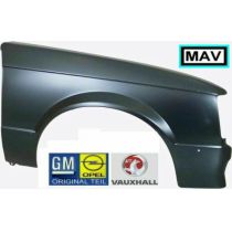 NEU + Kotflügel Opel Kadett D / R - GM / Vauxhall Astra .1 9.79 - 8.83 / 1102110 MF