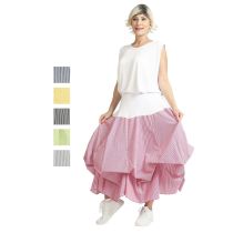 AKH Fashion Sommer Baumwoll-Röcke verwandelbar