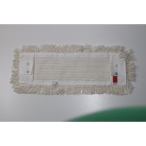 Baumwollmopp 40 cm weiß mit Lasche und Tasche