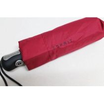 Esprit Automatik Mini Regenschirm Damen rot 22 cm