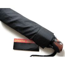 Pierre Cardin Automatik Regenschirm Noire schwarz Taschenschirm