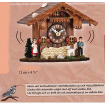 Kuckucksuhr- HEIDI+PETER Tischuhr mit Kuckucksruf - Cuckoo Clocks- Schwarzwald