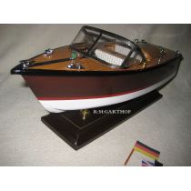 **Sportboot,Modell-Italien, Motorboot 34 cm