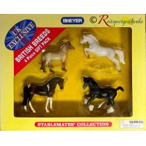 Breyer Modellpferde-Set British Breeds, Stablemates, Sammlerobjekt!