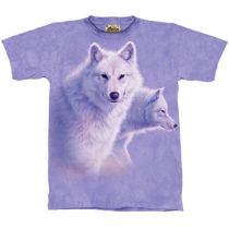 T-Shirt Wölfe: Graceful White Wolves (The Mountain)