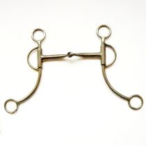 Westernkandare Snaffle with Shanks, Mundstück Sweet Iron, 14 cm