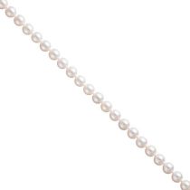 Akoya Perlen Schnur weiß Durchmesser ca. 8,5-9 mm ohne Schließe