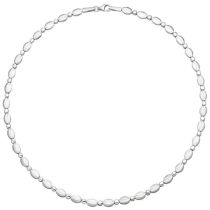 Collier Halskette 925 Sterling Silber, 45 cm Kette Silberkette