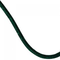 Lederschnur dunkelgrün ca. 100 cm lang Halskette Kette Leder