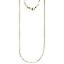 Venezianerkette 585 Gelbgold diamantiert 2 mm 60 cm Gold Kette