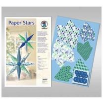 Paper Stars in blau ICE
