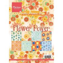 Papierblock Flower Power A5
