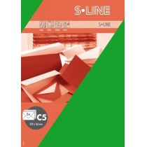 S-line A6 Karte, passendes Kuvert und Briefbogen je 5 Stück - birke