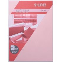 S-line A6 Karte, passendes Kuvert und Briefbogen je 5 Stück - blüte
