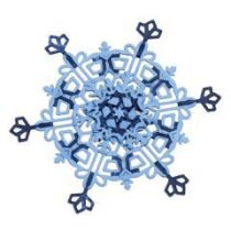 Spellbinder Shapeabilities S5-186 Dimensional Snowflakes