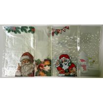 Bodenbeutel, Klarsichtbeutel, Weihnachten, 8 Stück 145 x 235 mm