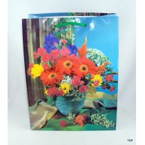 Geschenktüte Blumenstrauß für Ihre Geschenke Maße:  23 x 18 x 8cm