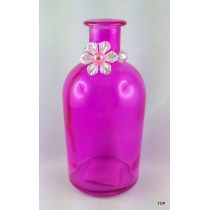 Glasvase Dekovase Glasflasche Dekoflasche Vase Blumenvase