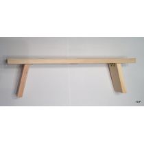 Schwibbogen 40 cm Untersatz nicht klappbar Holz Bank Erhöhung