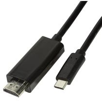 Adapterkabel USB-C auf HDMI 2.0 Stecker, 1,8m