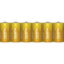Baby-Batterie VARTA "Longlife", Alkaline, Typ C, LR14, 1,5V, 6er Pack