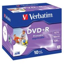 DVD+R 4,7GB Verbatim DL+ 16x 10er Pack