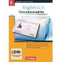English G 21 Vokabelkartei interaktiv 8.Klasse