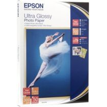 EPSON Fotopapier Ultra glossy 10x15 20Blatt fuer Stylus R200 R300 R320 R800 RX425 RX500 RX600 RX620