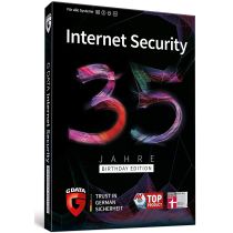 G DATA Internet Security - 35 Jahre Birthday Edition (5 PCs I 1 Jahr)