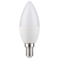 LED Kerzenlampe, E14, 5,5W, 470lm, 2700K, warmweiß, 3+1 Set