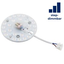 LED-Modul McShine, Umrüstsatz mit Magnethalterung, Ø12,5cm, 12W, 1050lm, 4000K