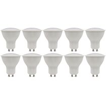 LED-Strahler McShine "PV-90" GU10, 9W, 900lm, 120°, 3000K, warmweiß, 10er-Pack