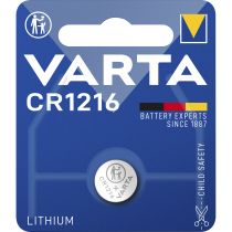 Lithium-Knopfzelle VARTA "Electronics", CR 1216, 25mAh, 3V, 1er-Blister