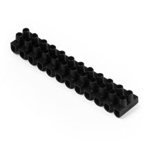 Lüsterklemme McPower, 12 Klemmen, 2,5mm², 3A, schwarz, 10 Stück