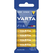 Micro-Batterie VARTA" Longlife", Alkaline, Typ AAA, LR06, 1,5V, 8er Pack