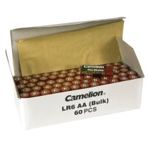 Mignon-Batterie CAMELION Alkaline 1,5 V, Typ AA, 60er-Pack
