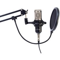 Mikrofon LTC "STM200-Plus" ideal für z.B. Podcast oder Streaming, Plug&Play, USB
