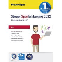 SteuerSparErklärung Plus 2022 (für Steuerjahr 2021)