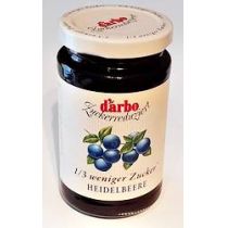 Darbo zuckerreduzierter Fruchtaufstrich Heidelbeere 250g