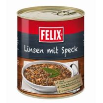 Felix Linsen mit Speck 800g