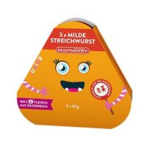 Inzersdorfer Junior 3 x Milde Streichwurst 3 x 45g