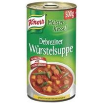 KNORR Meisterkessel Debreziner Würstelsuppe 500g