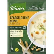 Knorr Schnelle Feine Spargelcreme Suppe m. Croutons 59g