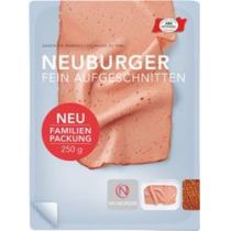 Neuburger Leberkäse - fein aufgeschnitten 225g