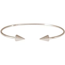 Gemshine - Damen - Armband - Armreif - Silber - Kegel - Kugel - Scandi - Minimalistisch - Geometrisch - Design
