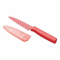 Kuhn Rikon Rüstmesser rot gepunktet Küchenmesser Kochmesser Allzweckmesser Messer